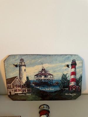 Lighthouse Theme Wall Art