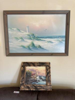 Two Lighthouse Paintings