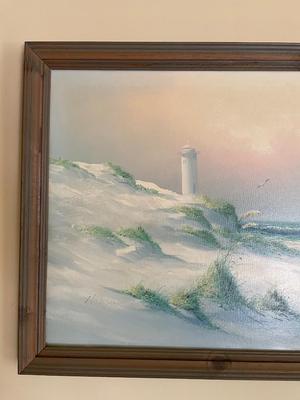 Two Lighthouse Paintings