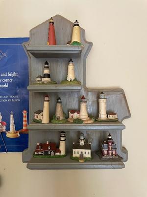 Miniature Lighthouse Sculpture Collection by Lenox