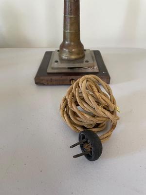 Antique Brass Electrical Lighthouse
