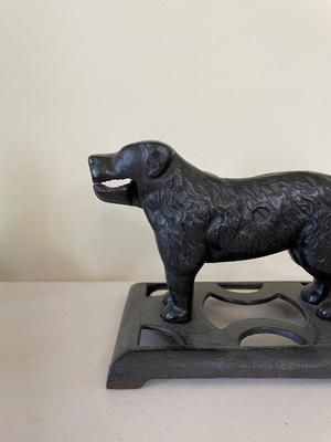 Vintage Cast Iron Dog Nutcracker