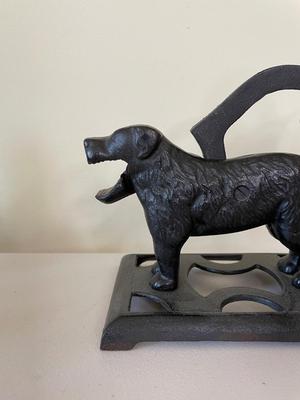 Vintage Cast Iron Dog Nutcracker