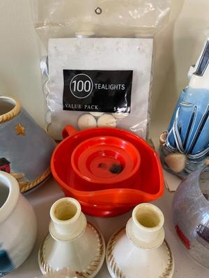 Lot of Candle Holders