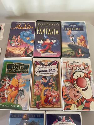 Eight VCR Tapes