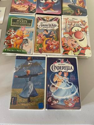 Eight VCR Tapes