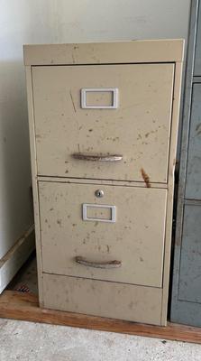 Three (3) Garage Filing cabinets