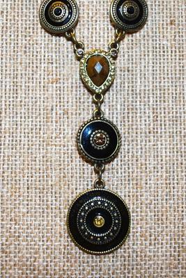 Roman Style Circles Necklace 10