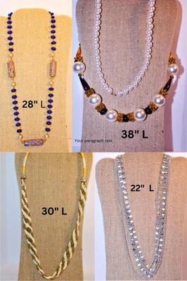 Assortment of Colorful Necklaces - SEE DETAILS