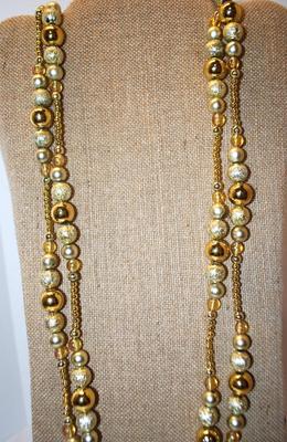Bead Garland or Wrap-Around Necklace 8 Ft. Long
