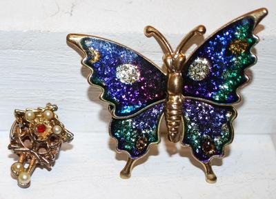 Butterfly Pin (1Â½