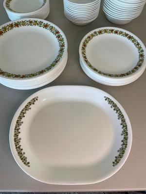 Vintage Corelle by Corning Dinnerware Sets