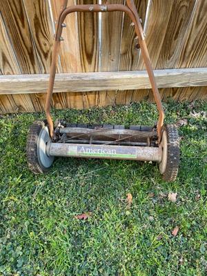 Manual Push Lawn Mower
