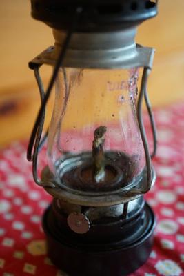 DIETZ ANTIQUE " SPORT " SKATERS LANTERN
