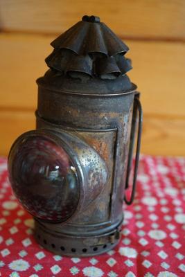 ANTIQUE POLICE/ SIGNAL LANTERN