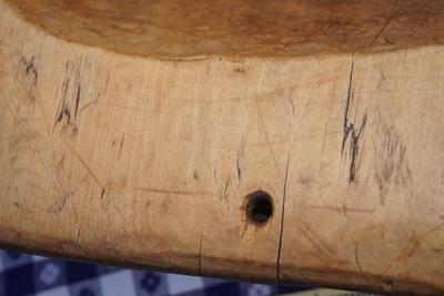 ANTIQUE PRIMITIVE DOUGH TROUGH OR TRAY 36"