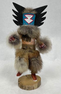 Kachina Doll Native American Hand-Crafted Figure signed 