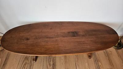 Heywood Wakefield Oval Coffee Table (UD-DW)