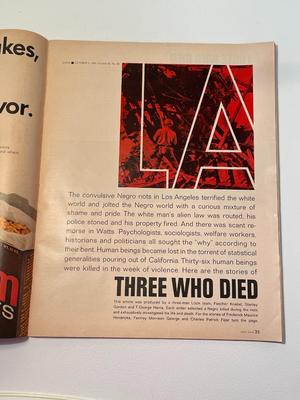October 5, 1965 Look Magazine - Watts Riots, Kennedy Kids, Judaism