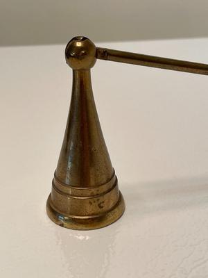 Vintage Brass Candle Snuffer