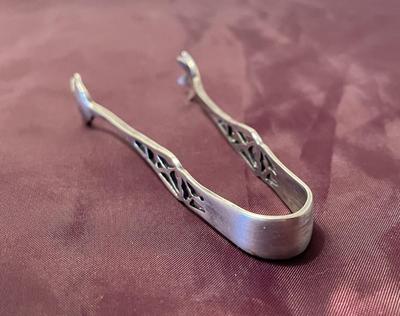 Vintage Cut Out Sugar Tongs