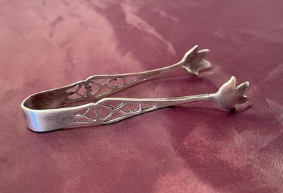 Vintage Cut Out Sugar Tongs
