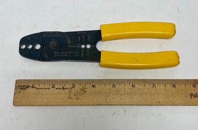 Ideal Crimping Tool and Lot of Crimp-on Connectors