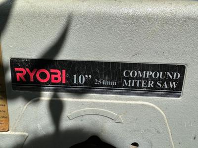Ryobi 10â€ Compound Miter Saw