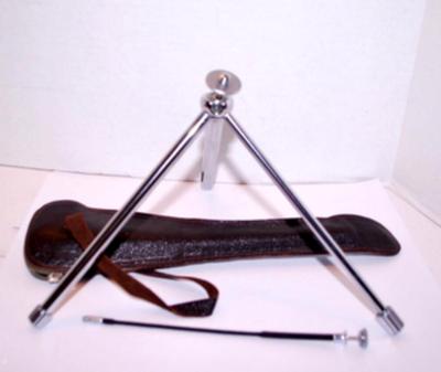 Telescoping Camera Tripod, Shutter Release Cable and Zippered Case- From Germany