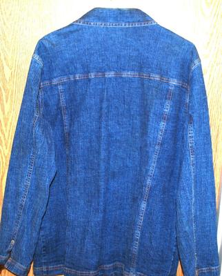 "Chico's Design" Denim Jacket Size: 3