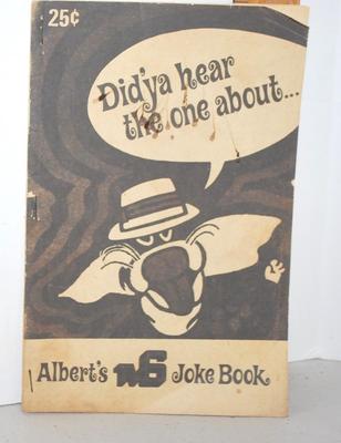 Vintage "Albert's TV6 Joke Book Milwaukee's Channel 6 Weather Man