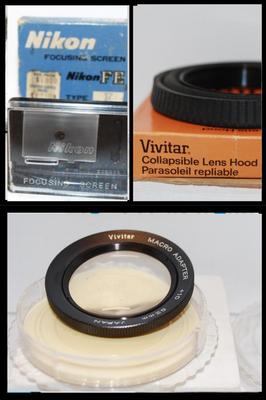 Assortment of 3 Photo Lenses - SEE DETAILS