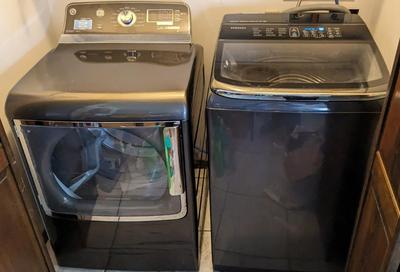 Samsung Washer and GE Dryer
