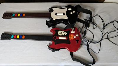 PS2 Guitar Hero Guitars