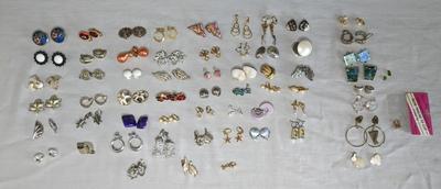 Vintage Clip On Earring Assortment