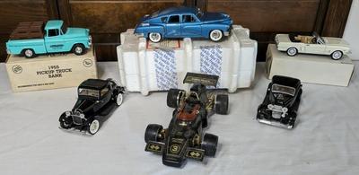 Franklin Mint 1949 Tucker in Box with 1932 Ford Mini Model and Radio Shack Drag Radio