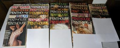 Vintage Penthouse Magazines