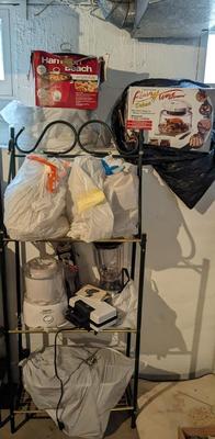 Loaded Bakers Rack