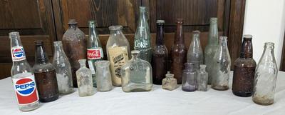 Vintage Glass Bottles