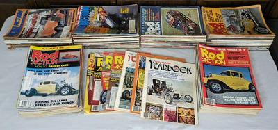 Vintage Rod Action Magazines