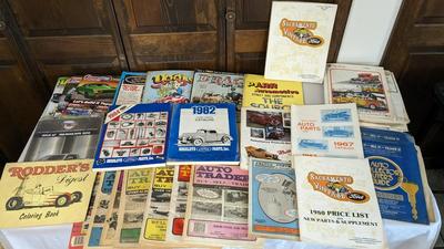 Vintage Car Part Manuals