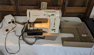 Vintage Elna Sewing Machine