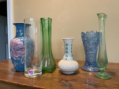 Lot of Assorted Vases