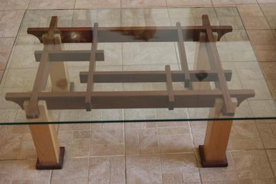 Lattice Coffee Table by Grady Mathews (See Description)