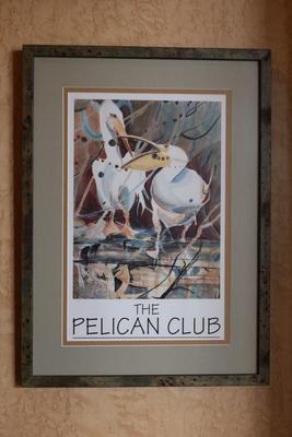 The Pelican Club New Orleans Framed Print