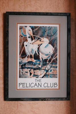 The Pelican Club New Orleans Framed Print