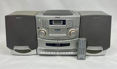 Sony Boombox Stereo with Remote