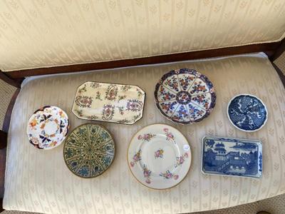 Lot of Assorted Vintage Dishes and Trays