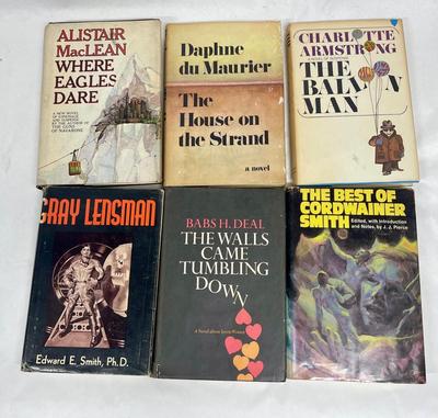 Lot of 6 Vintage Hardback Books