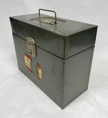 Portable Metal File Box
